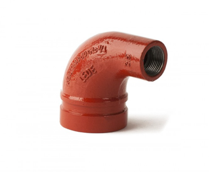 90° Reducing elbow