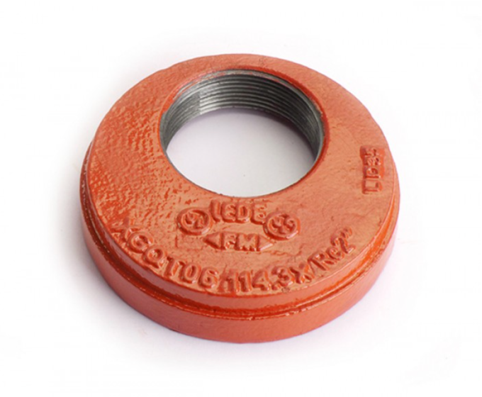 GROOVED CAP WITH ECCENTRIC WHOLE