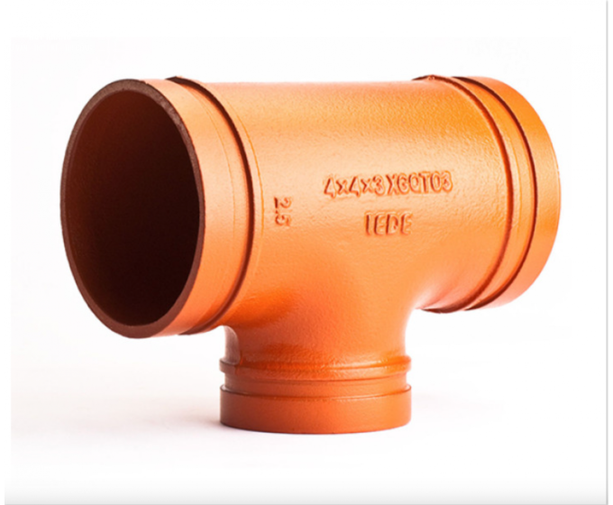 GROOVED REDUCING TEE