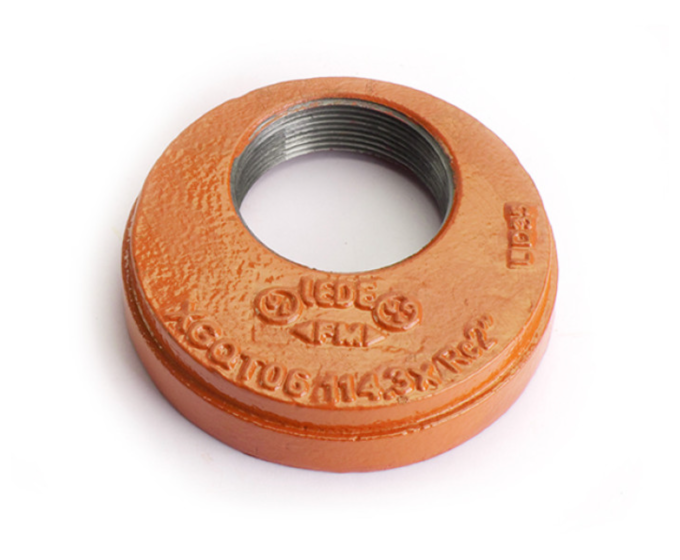 GROOVED CAP WITH ECCENTRIC WHOLE